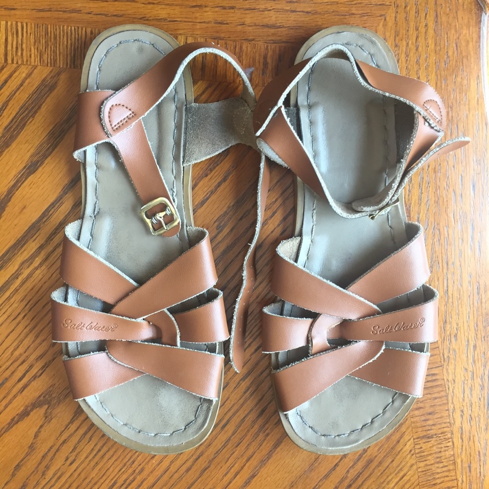 Camel saltwater sandals